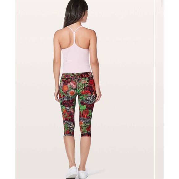 Lululemon Wunder Under Hi-Rise Leggings Sz 6 Tights 17" Inseam Zen Garden - Picture 3 of 10